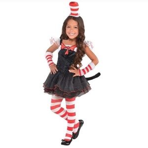 Girls Cat in the Hat Tutu Costume
- Dr. Seuss Halloween Medium 8-10
